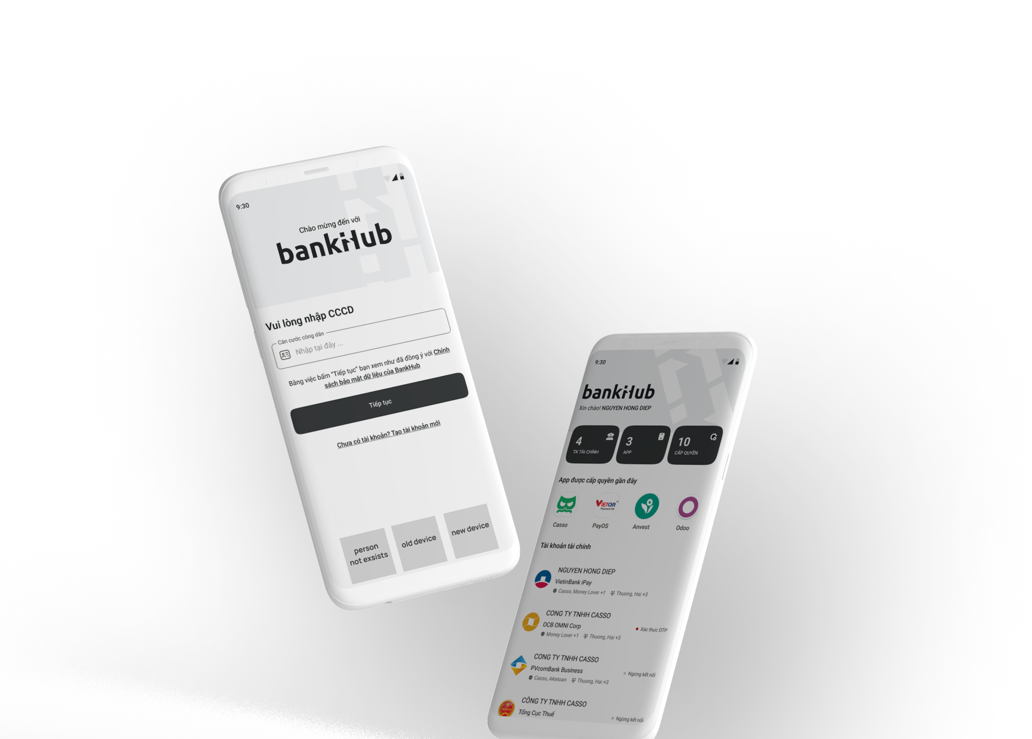 CASSO Bankhub Mobile - Quản lý tất cả ngân hàng trong cùng một app